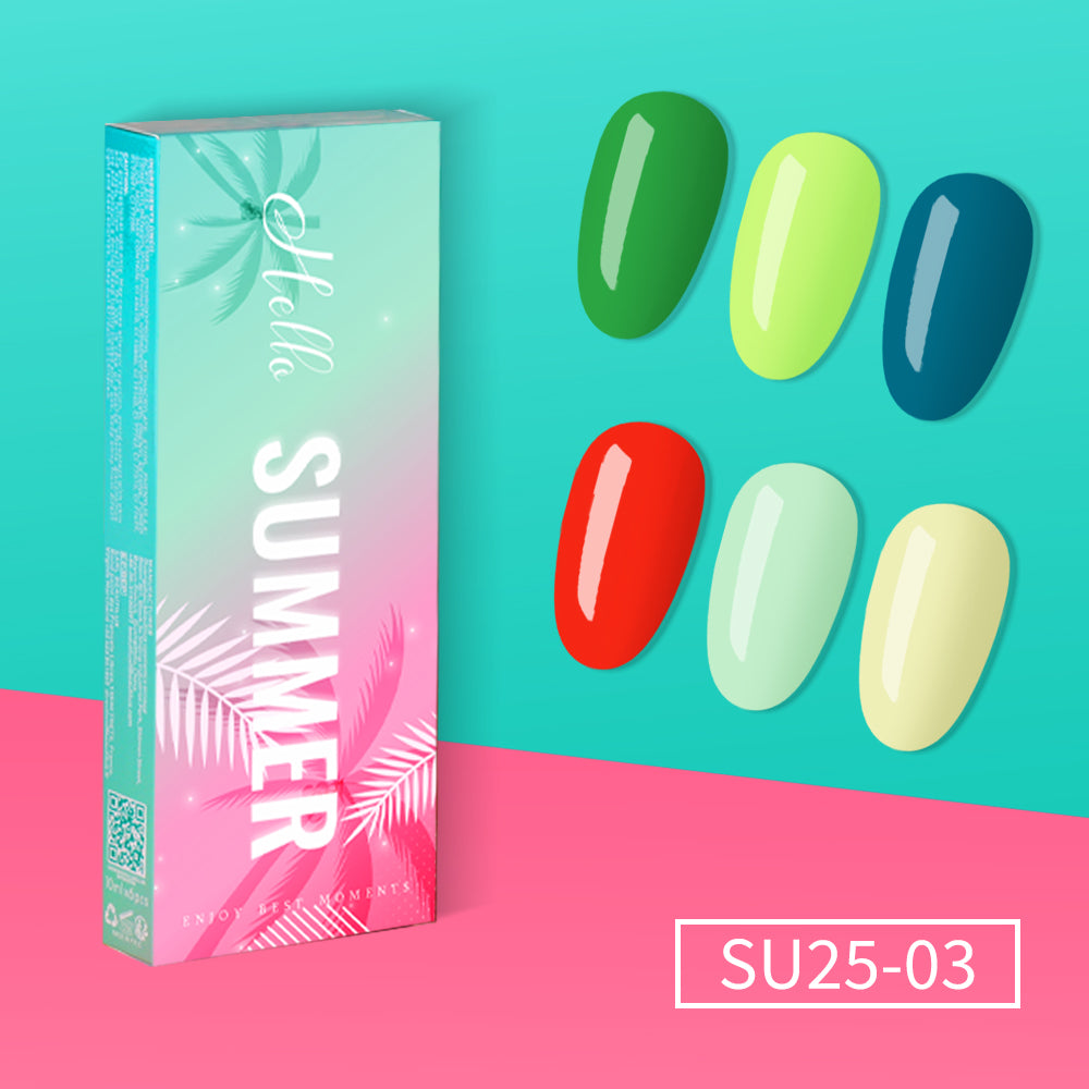 Hello Summer Kit 6 couleurs